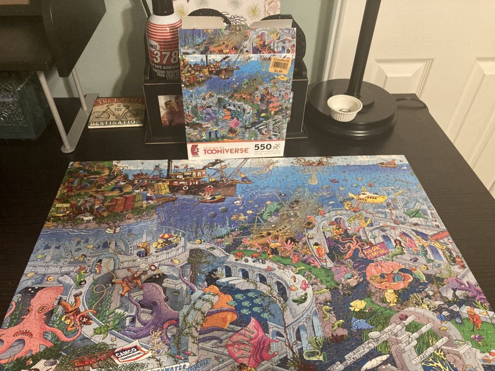 Tooniverse Atlantis - Ceaco puzzle collectible [Barcode 021081023573] - Main Image 2