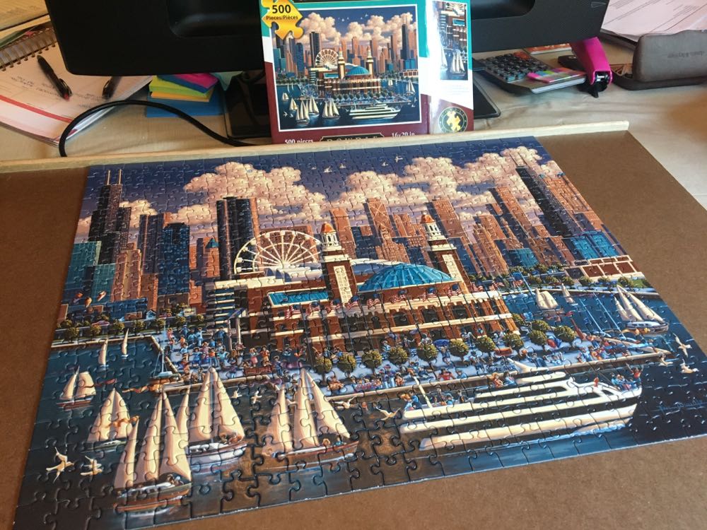 Chicago Navy Pier - Dowdle 🇺🇸 puzzle collectible [Barcode 671095201261] - Main Image 2