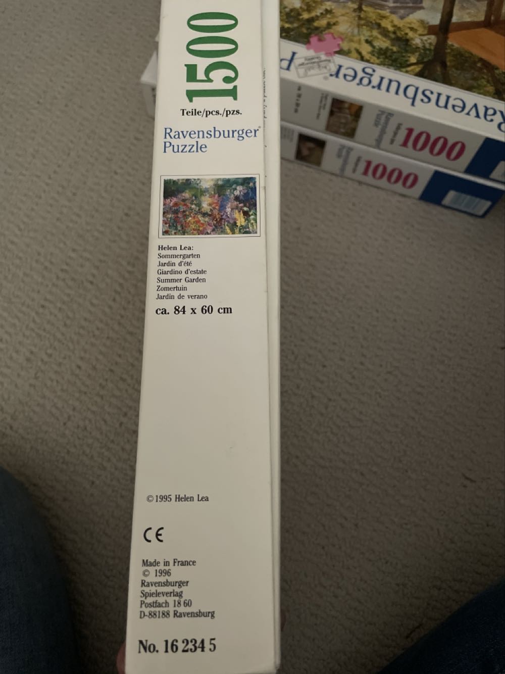 Summer Garden - Ravensburger puzzle collectible [Barcode 4005556162345] - Main Image 2