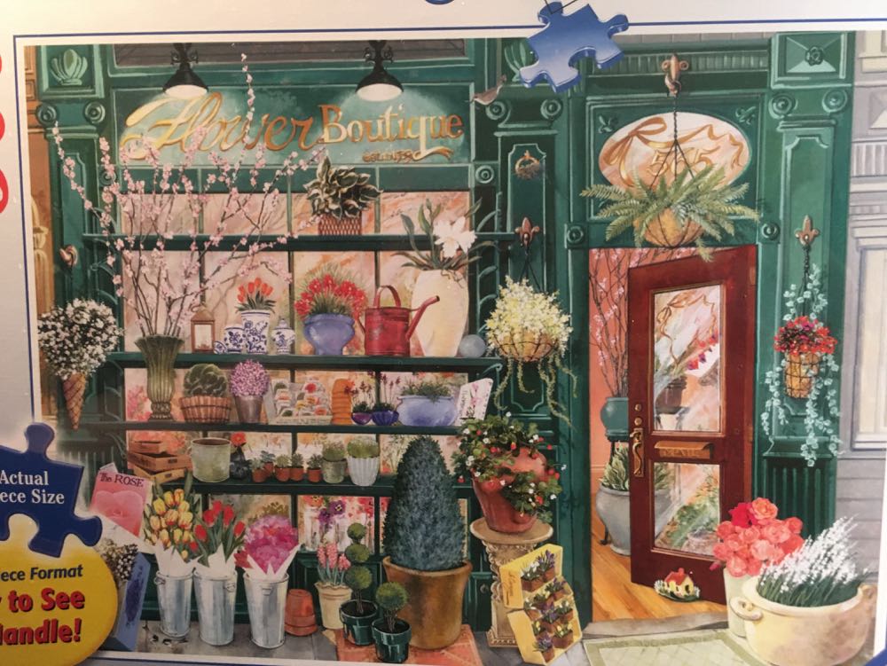 Flower Shop - Ravensburger puzzle collectible [Barcode 4005556167852] - Main Image 2