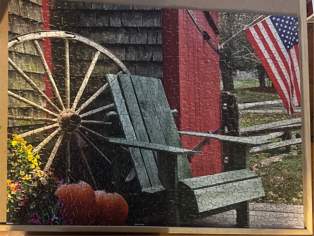 Missing 1, Peaceful Place - Springbok puzzle collectible [Barcode 091683015658] - Main Image 2