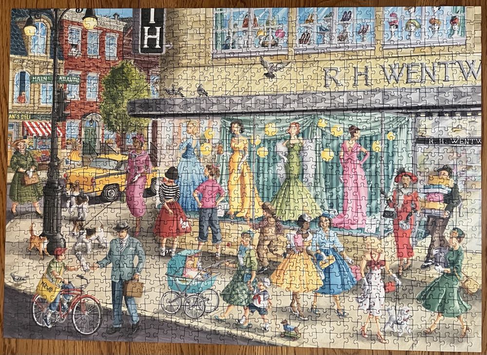 Window Shoppers (NIB) - (1) - Ravensbuger puzzle collectible [Barcode 4005556819898] - Main Image 3