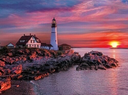 Portland Head Light - Clementoni puzzle collectible [Barcode 8005125967025] - Main Image 2