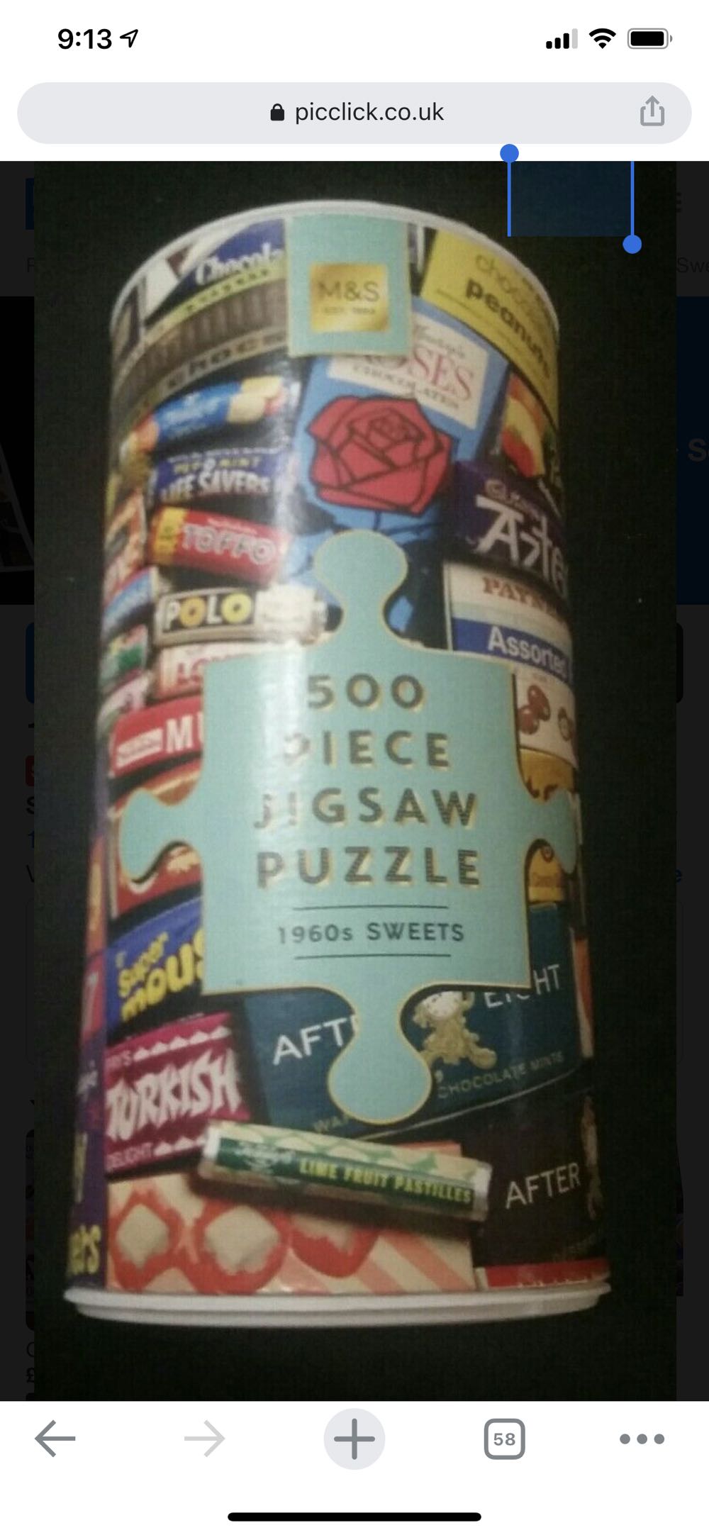 White Mountain Puzzles Christmas Toy Stamps Piece Jigsaw Puzzle