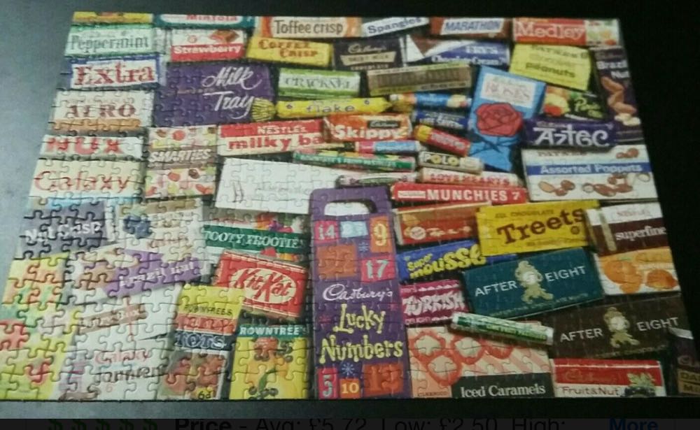 1960’s Sweets - M & S puzzle collectible [Barcode 03950296] - Main Image 2