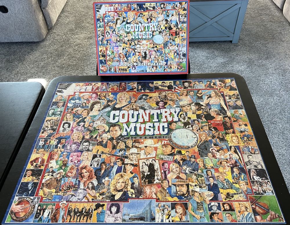 Country Music - White Mountain Puzzles puzzle collectible [Barcode 724819251636] - Main Image 3