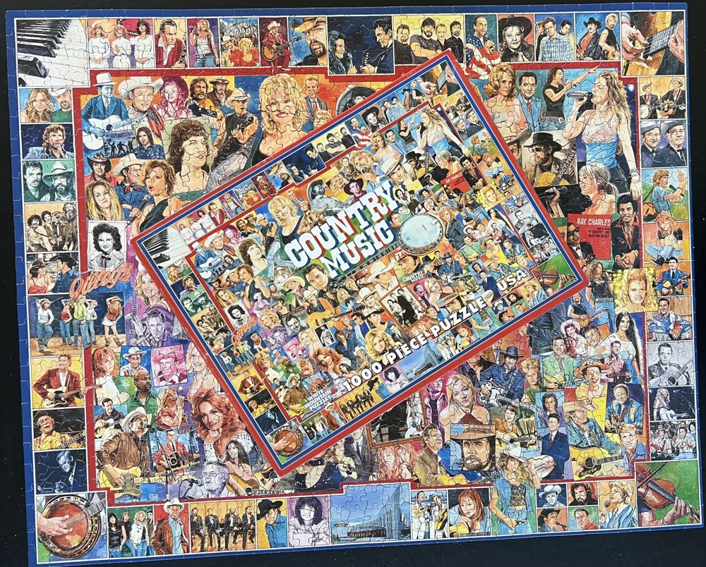 Country Music - White Mountain Puzzles puzzle collectible [Barcode 724819251636] - Main Image 4