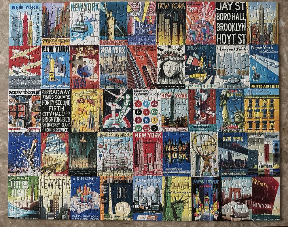See Beautiful NYC - Re-marks puzzle collectible [Barcode 681410190972] - Main Image 3