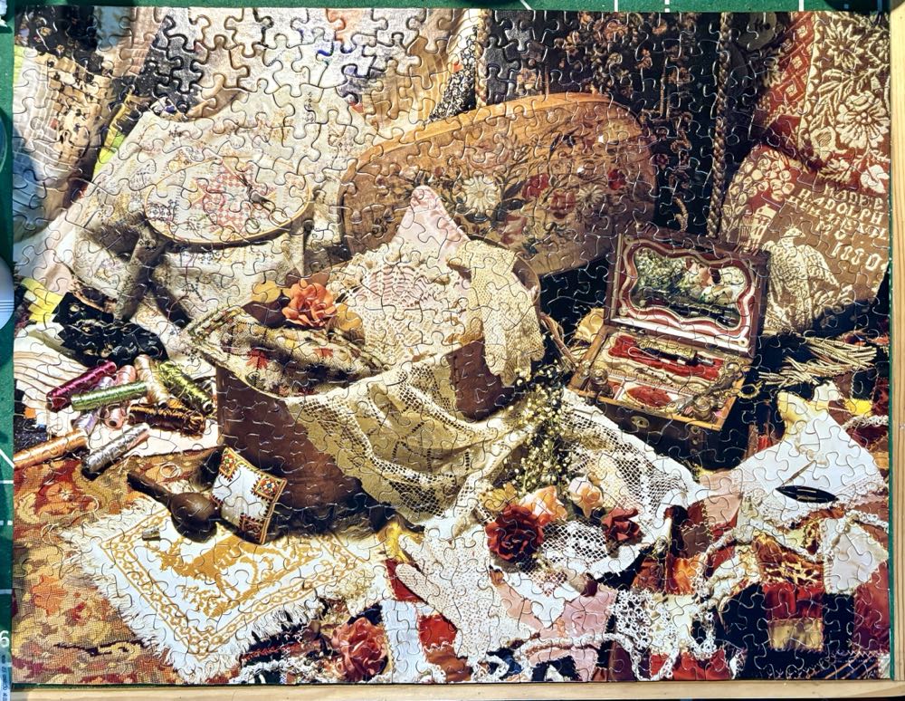 Seams Like Yesterday - Springbok (Vintage) puzzle collectible - Main Image 2