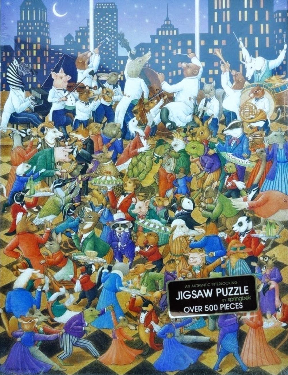 Party Animals - Springbok (Vintage) puzzle collectible - Main Image 2