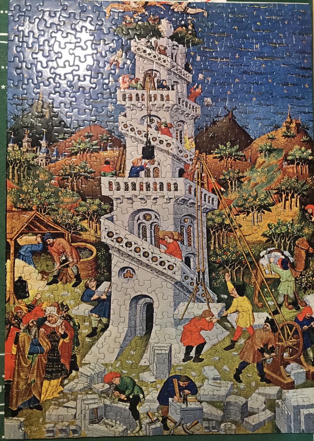 Tower Of Babel - Springbok puzzle collectible - Main Image 3