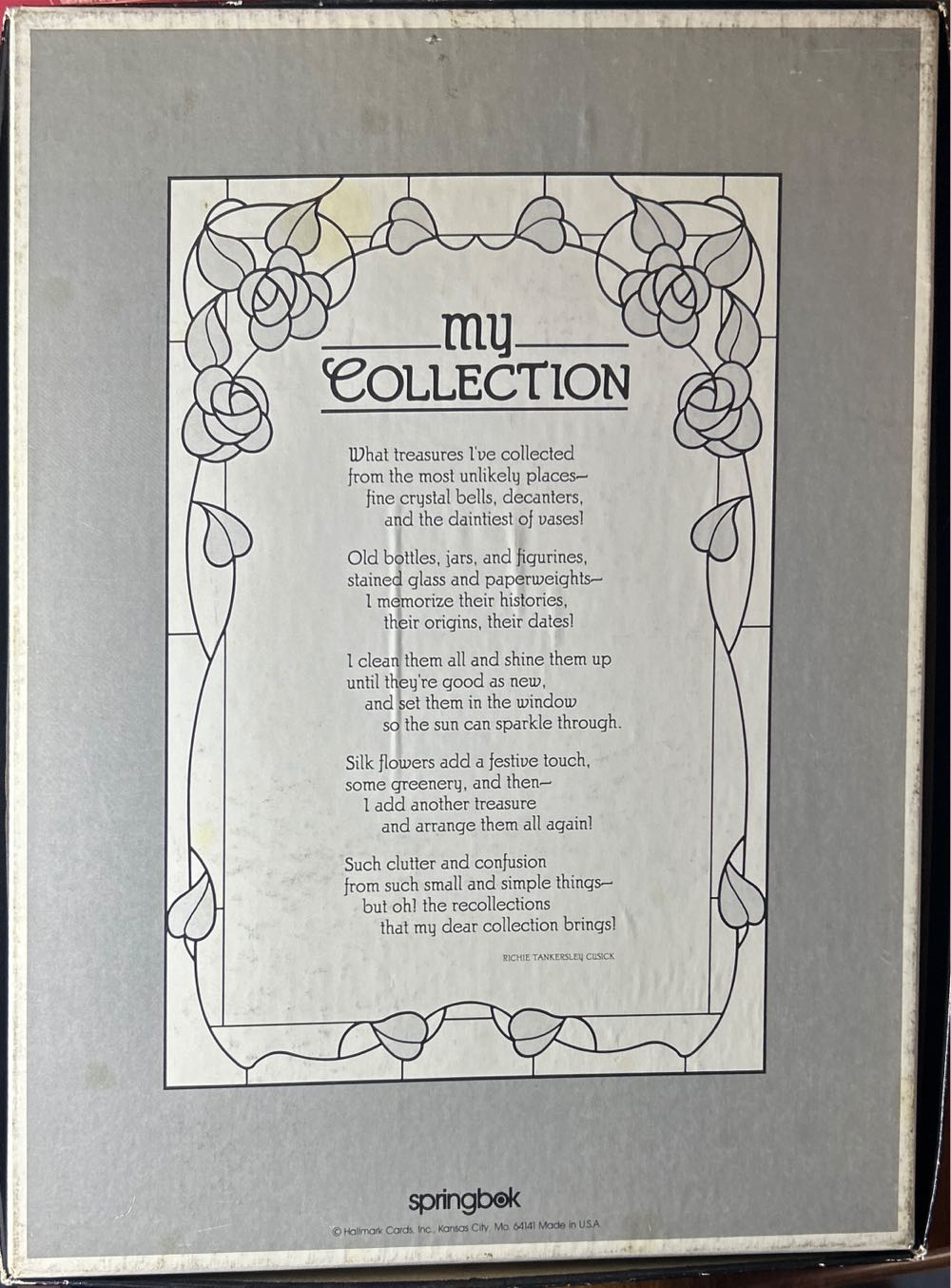 Glassic Elegance! - Springbok puzzle collectible - Main Image 2