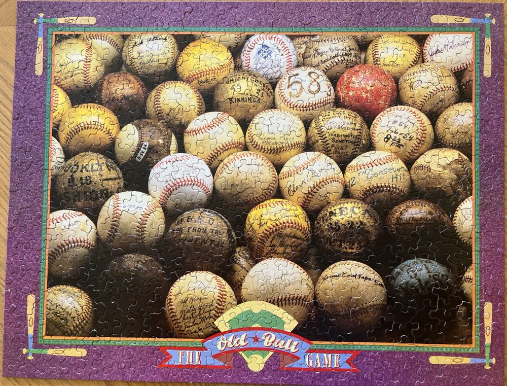 The Old Ball Game - 246, 8/31/22-SOLD - Springbok puzzle collectible - Main Image 2