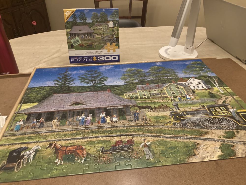 Canaan Station BAC - EuroGraphics puzzle collectible [Barcode 628136353885] - Main Image 2