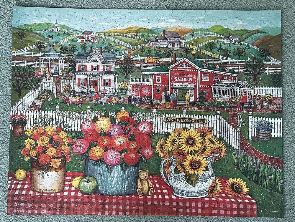 The Garden Inn - Springbok puzzle collectible - Main Image 3