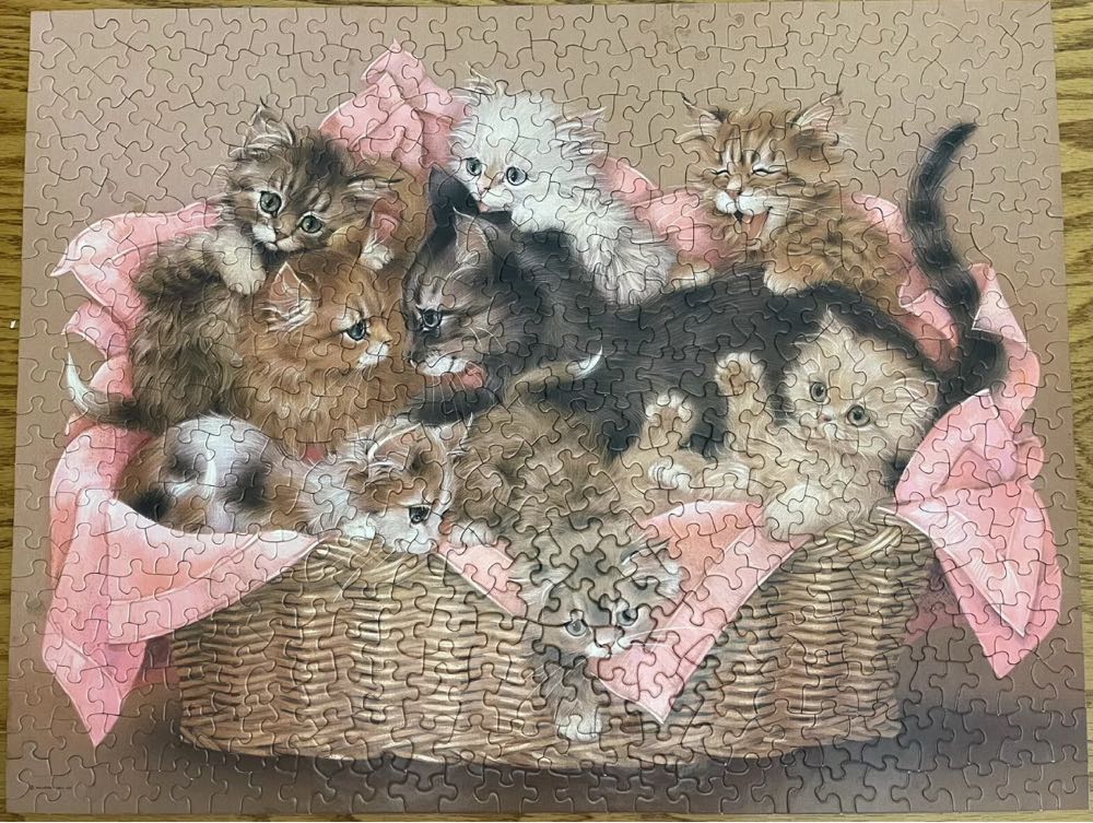 Kitten Caboodle - Springbok puzzle collectible - Main Image 4