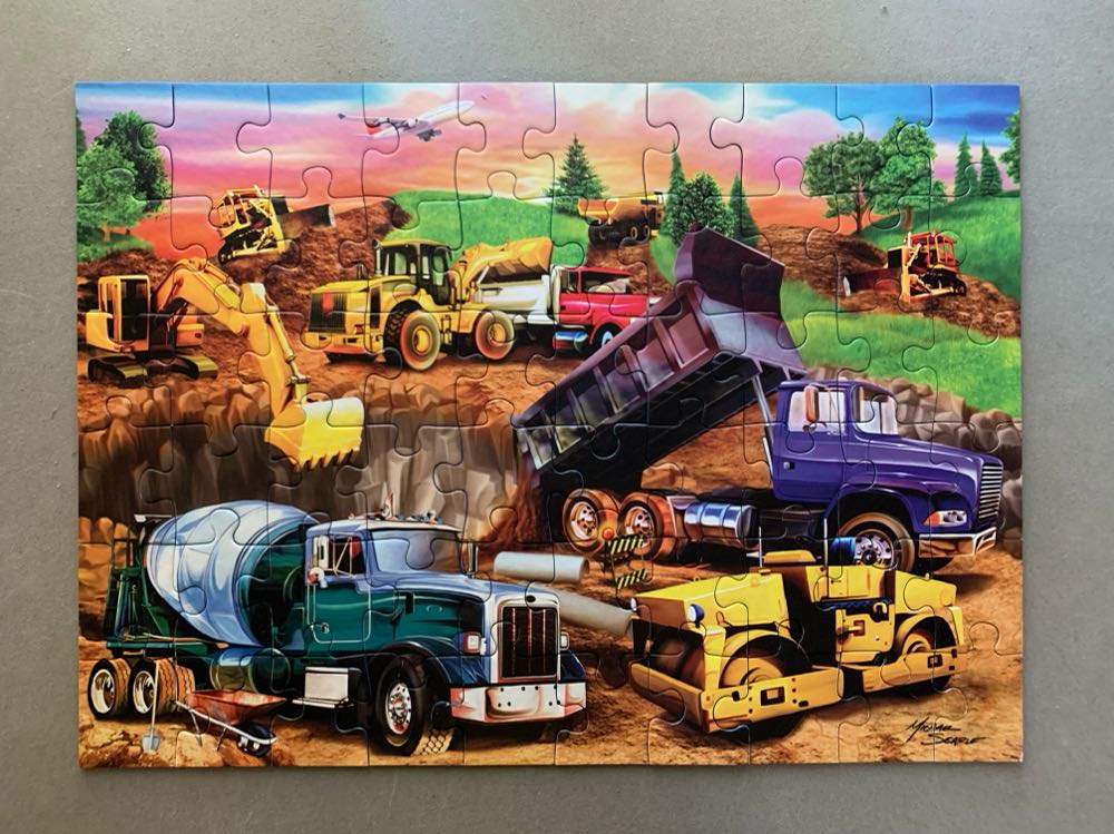 *Construction Crowd - Ravensburger 🇩🇪 puzzle collectible [Barcode 4005556095254] - Main Image 3