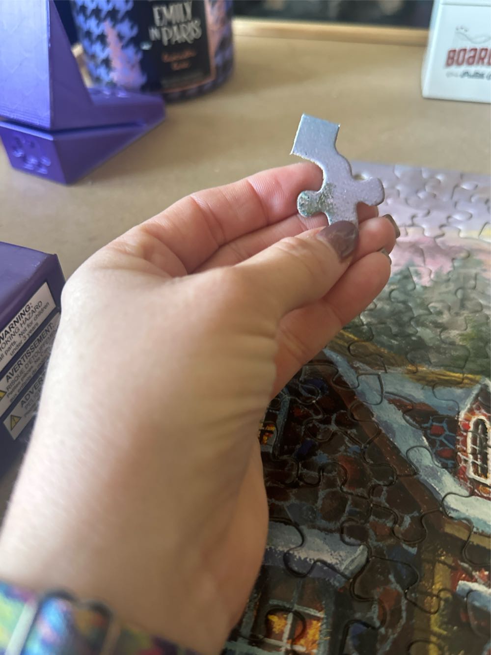 Christmas Eve - Springbok puzzle collectible [Barcode 091683014538] - Main Image 4