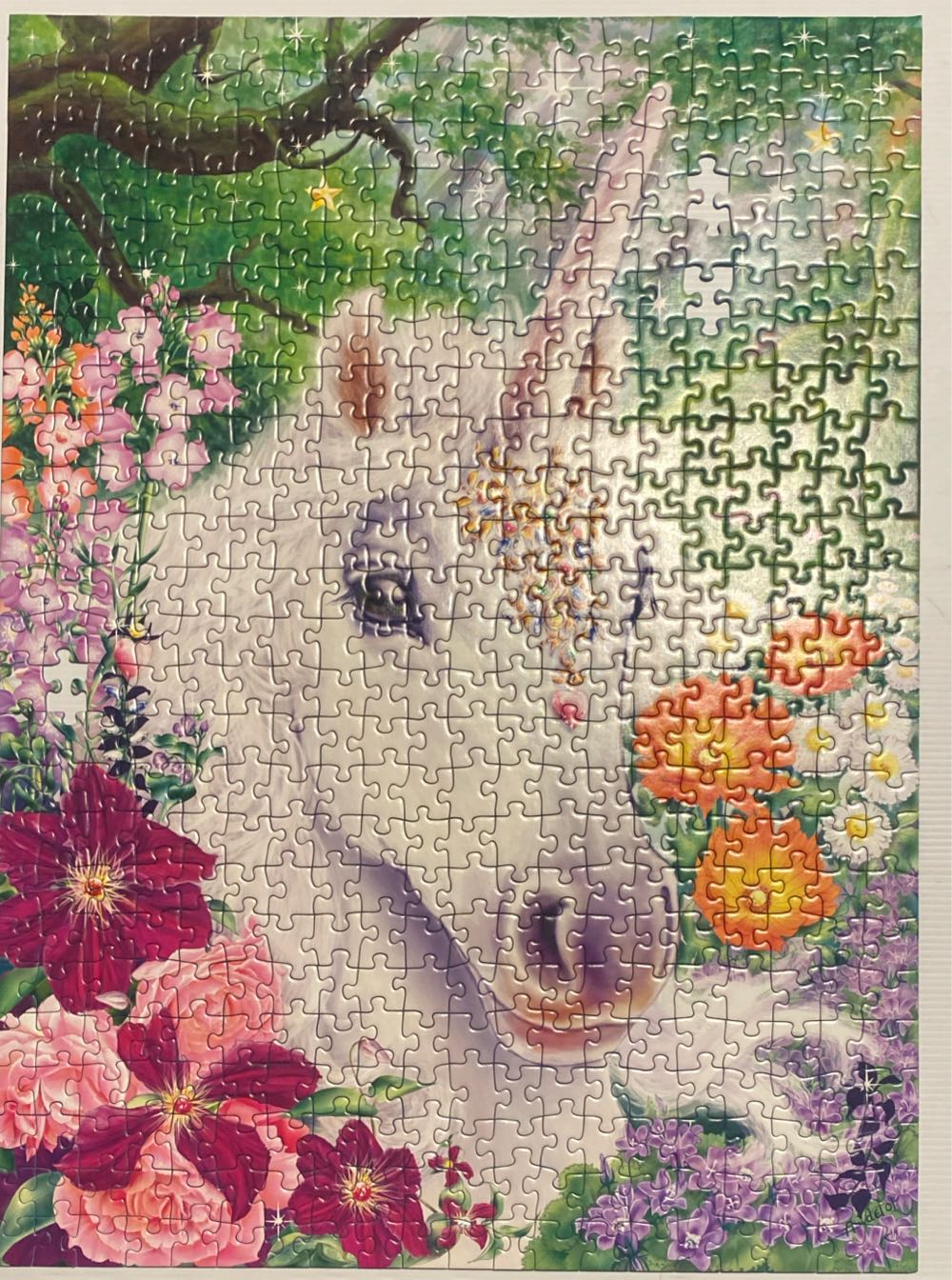 Gorgeous Unicorns - Ravensburger puzzle collectible [Barcode 4005556148509] - Main Image 2