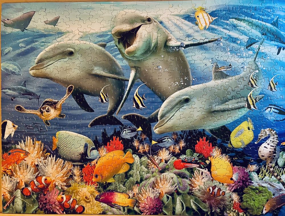 Harmony Ocean  - Ceaco puzzle collectible [Barcode 021081232012] - Main Image 2