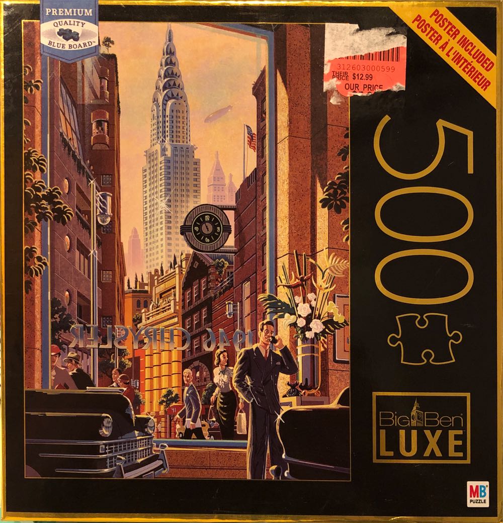 Milton Bradley: The Chrysler - Milton Bradley puzzle collectible [Barcode 778988332351] - Main Image 2