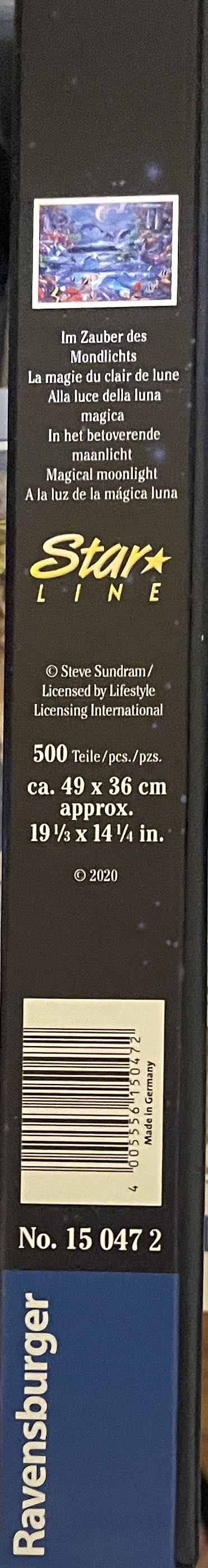 Moonlit Magic - Ravensburger puzzle collectible [Barcode 4005556150472] - Main Image 3