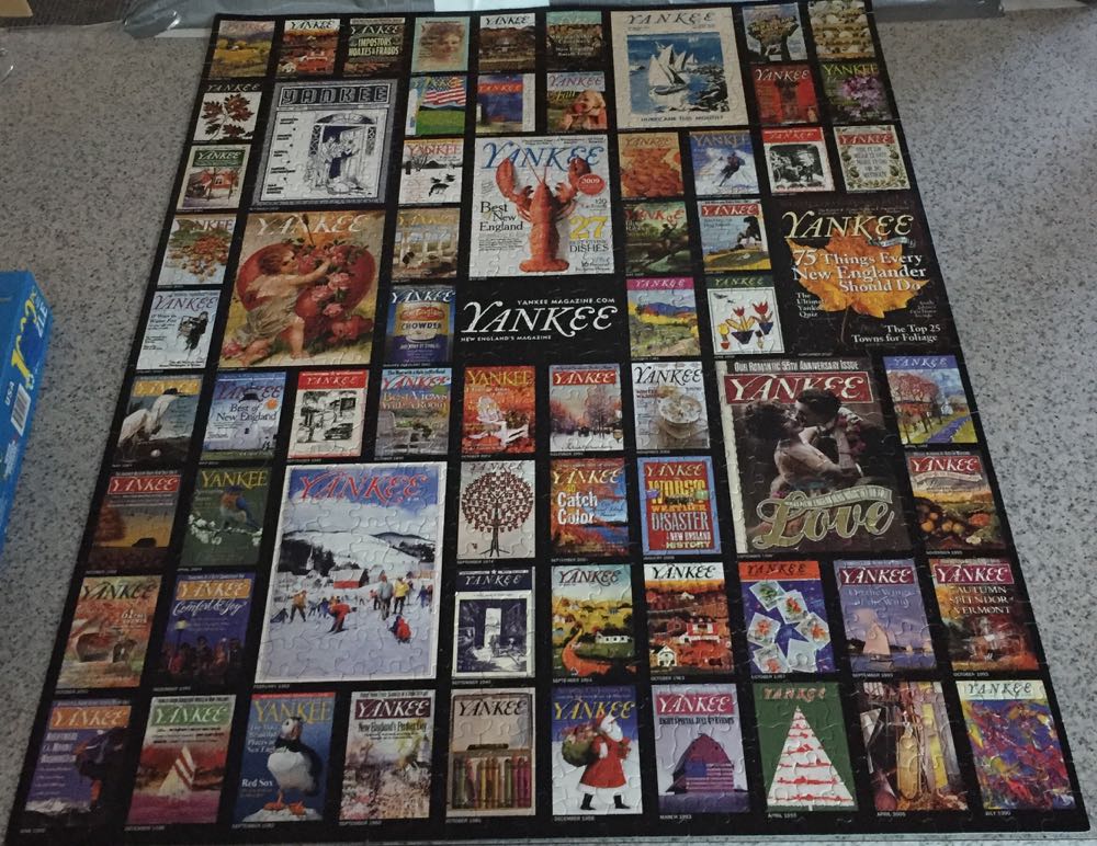 Yankee New England’s Magazine - White Mountain Puzzles puzzle collectible [Barcode 724819254316] - Main Image 2