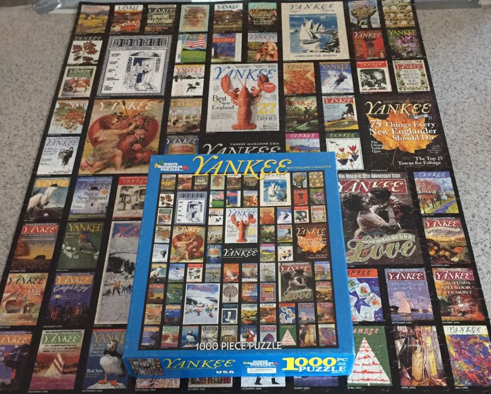 Yankee New England’s Magazine - White Mountain Puzzles puzzle collectible [Barcode 724819254316] - Main Image 3
