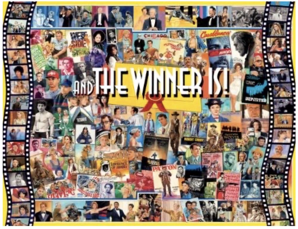 And The Winner Is! - White Mountain Puzzles puzzle collectible [Barcode 724819255795] - Main Image 2