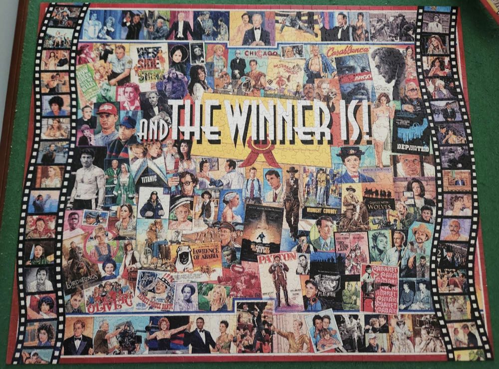 And The Winner Is! - White Mountain Puzzles puzzle collectible [Barcode 724819255795] - Main Image 3