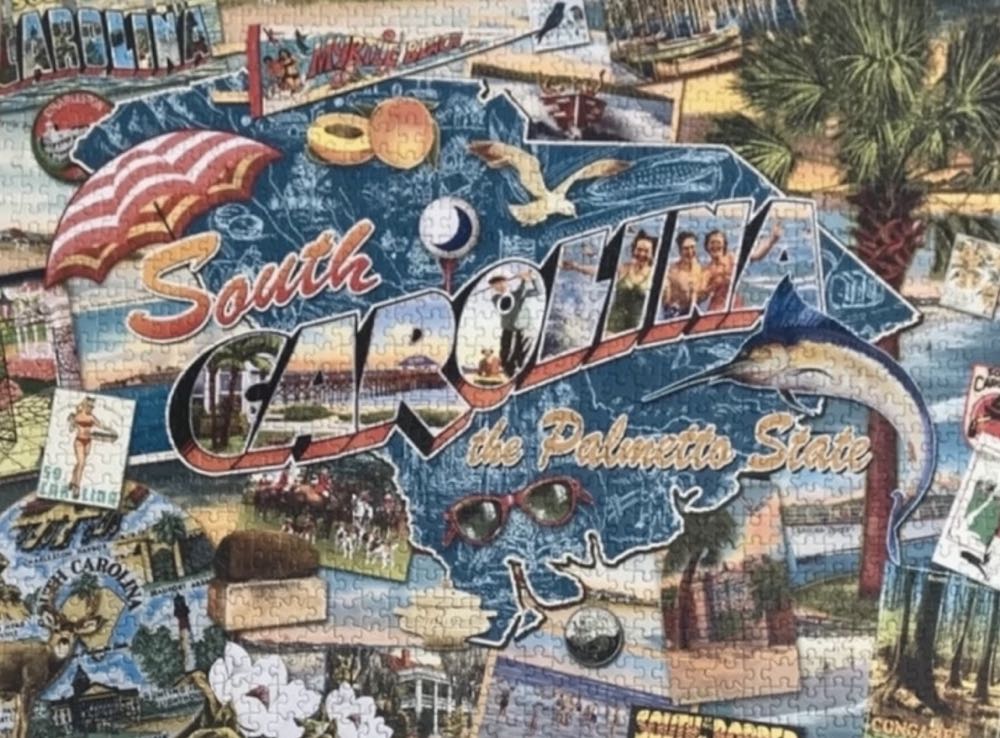 South Carolina - SunsOut puzzle collectible [Barcode 796780700291] - Main Image 3
