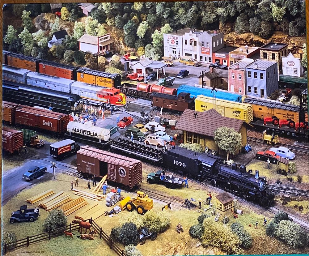 Whistle Stop-SOLD - Springbok puzzle collectible - Main Image 2