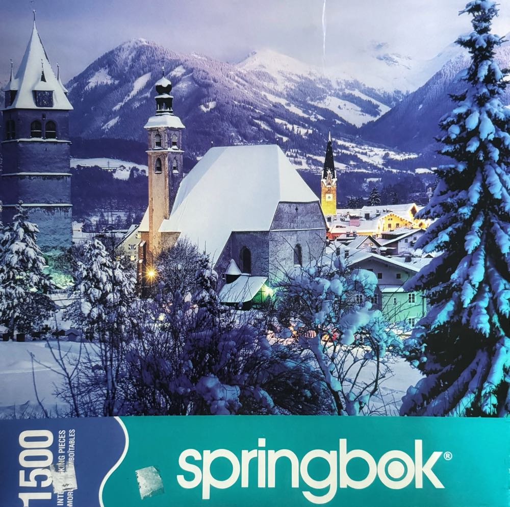 Alpine Village - Springbok puzzle collectible [Barcode 091683154760] - Main Image 2