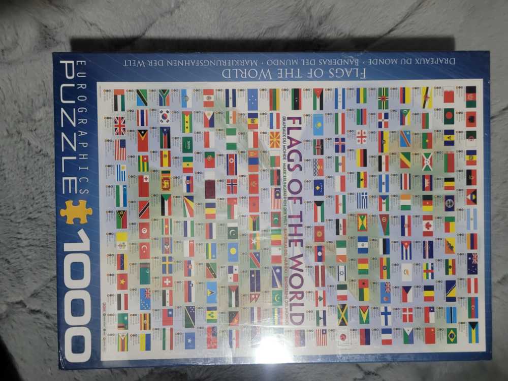 Flags Of The World - EuroGraphics puzzle collectible [Barcode 628136601283] - Main Image 2
