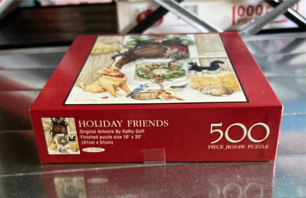 Holiday Friends - Bits & Pieces puzzle collectible [Barcode 704812105297] - Main Image 2
