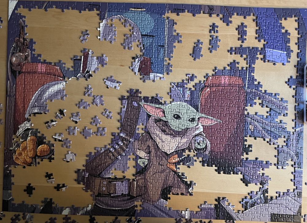 The Mandalorian - Disney Ravensburger puzzle collectible [Barcode 4005556165650] - Main Image 3