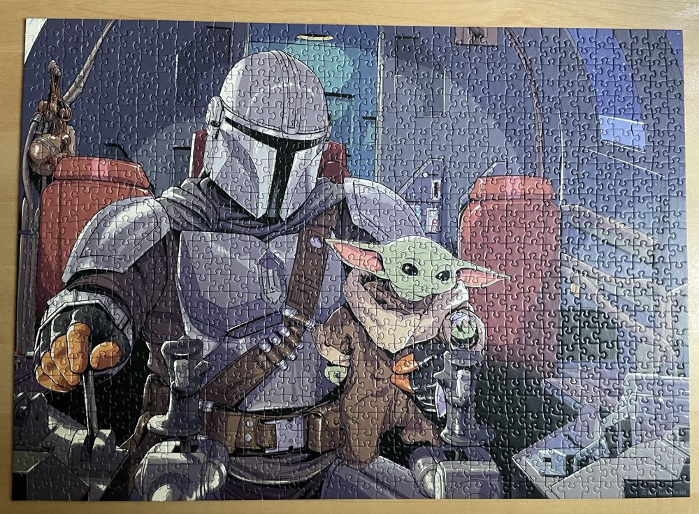 The Mandalorian - Disney Ravensburger puzzle collectible [Barcode 4005556165650] - Main Image 4