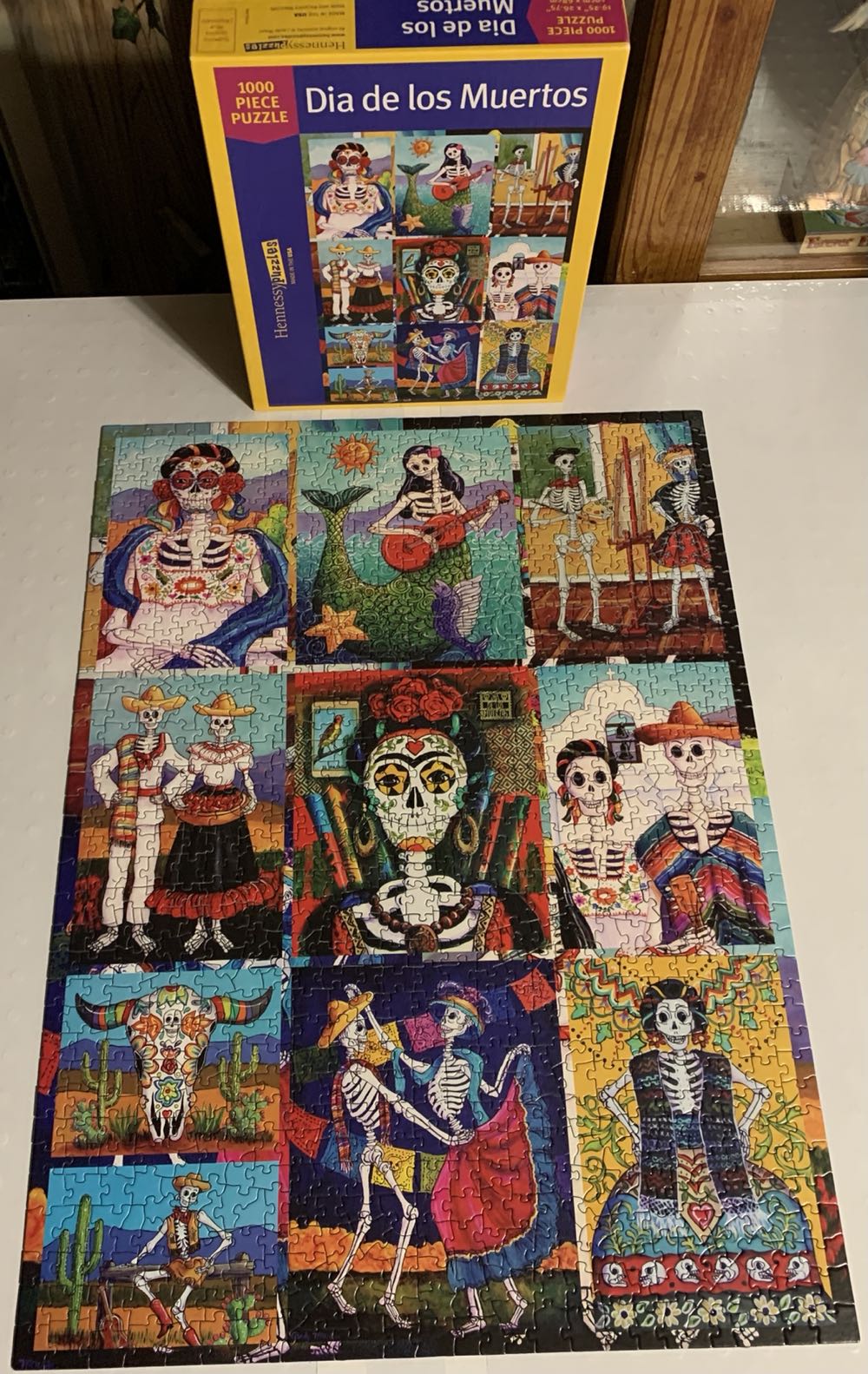 Hennessey Dia De Los Muertos.   SOLD - Hennessy Puzzles puzzle collectible [Barcode 706259300020] - Main Image 2