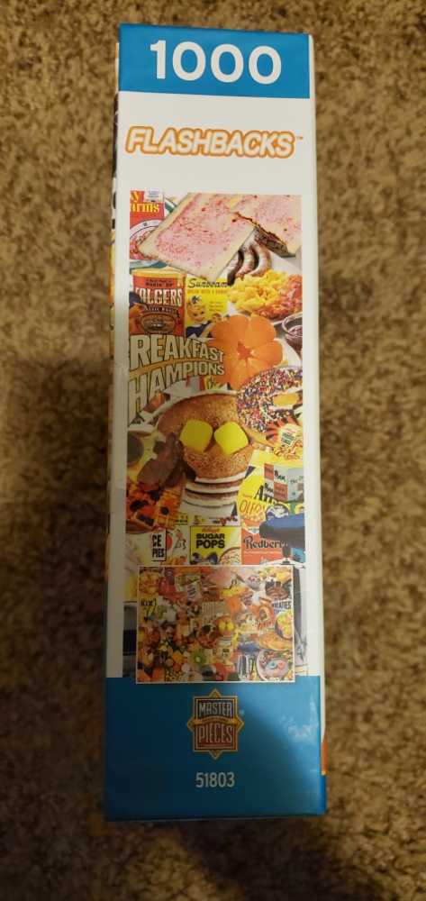 Flashbacks - Breakfast Of Champions - MasterPieces puzzle collectible [Barcode 705988719493] - Main Image 4