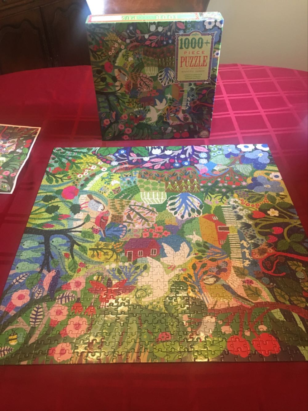 Bountiful Garden - eeboo puzzle collectible [Barcode 689196507526] - Main Image 2