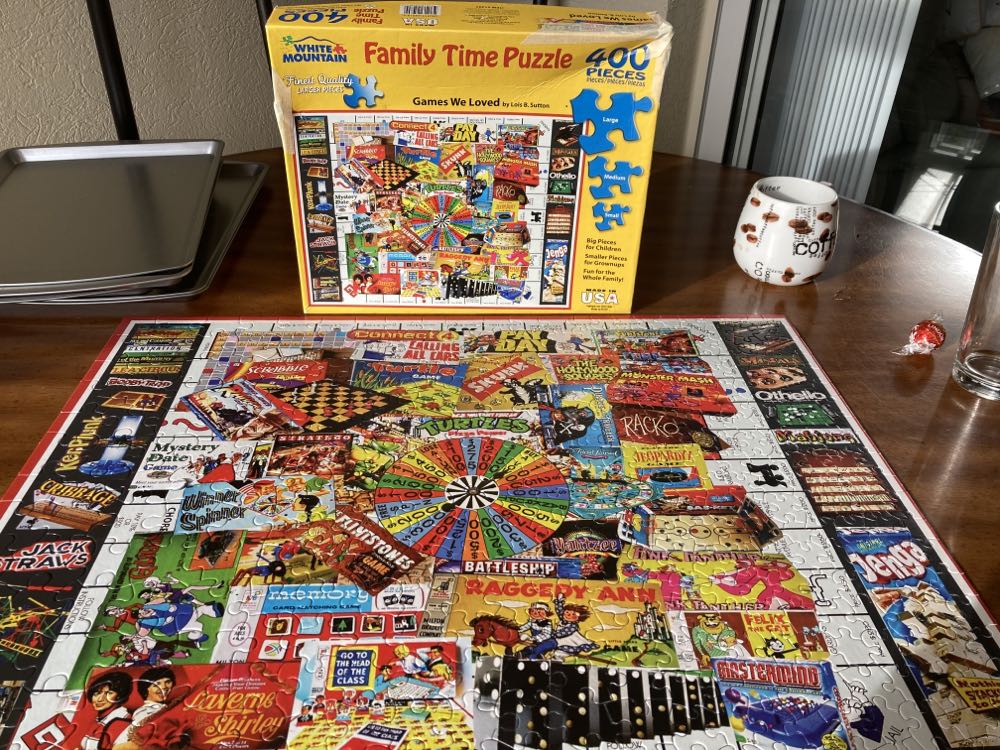 Games We Loved - White Mountain puzzle collectible [Barcode 724819259809] - Main Image 2