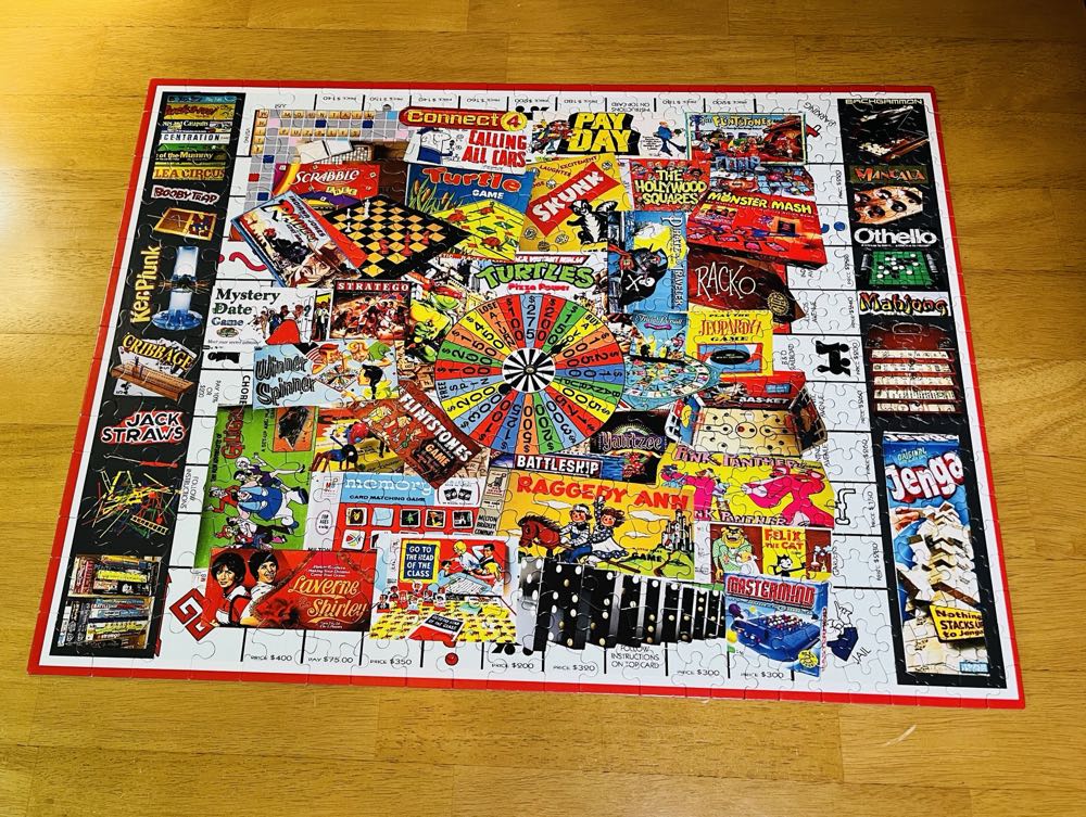 Games We Loved - White Mountain puzzle collectible [Barcode 724819259809] - Main Image 4