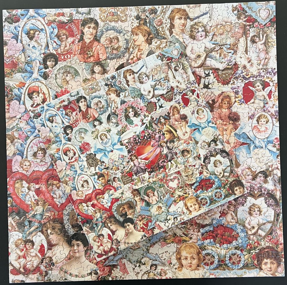 Ah Romance - 333, 2/10/23-SOLD - Springbok puzzle collectible [Barcode 070000017186] - Main Image 4