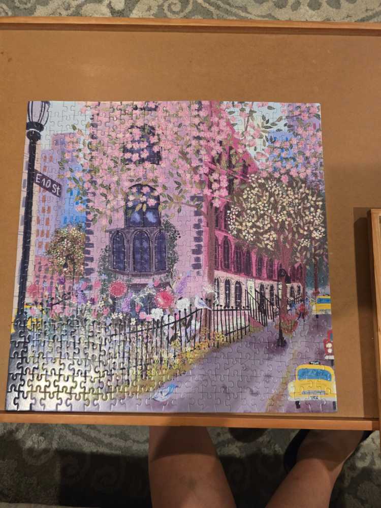 Blooming Streets - Galison puzzle collectible [Barcode 9780735369306] - Main Image 3