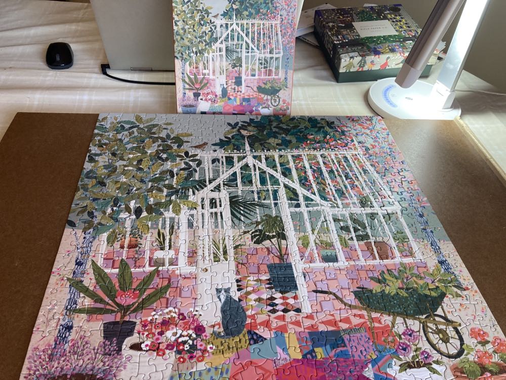Greenhouse Gardens - Galison puzzle collectible [Barcode 9780735368590] - Main Image 2