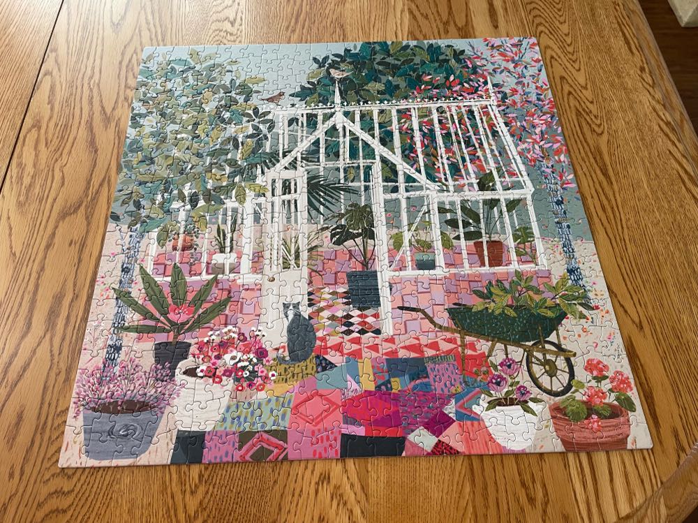 Greenhouse Gardens - Galison puzzle collectible [Barcode 9780735368590] - Main Image 4