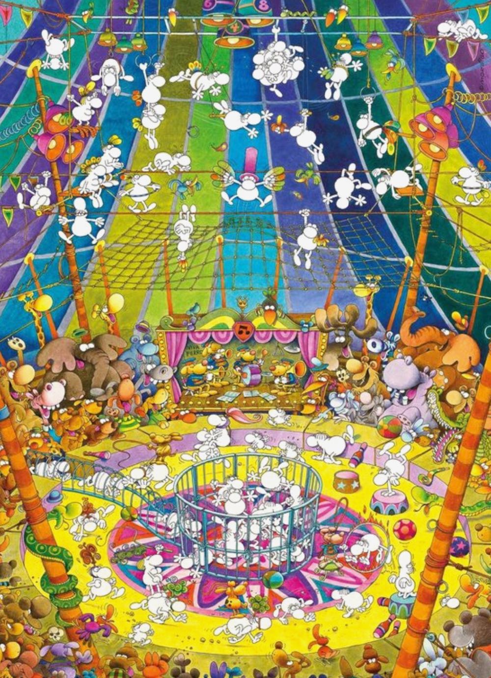 Mordillo - The Show - Clementoni puzzle collectible [Barcode 8005125395361] - Main Image 2