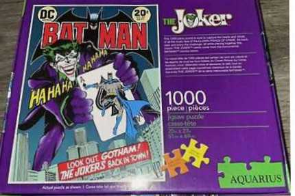 The Joker  - Aquarius puzzle collectible [Barcode 840391109988] - Main Image 2