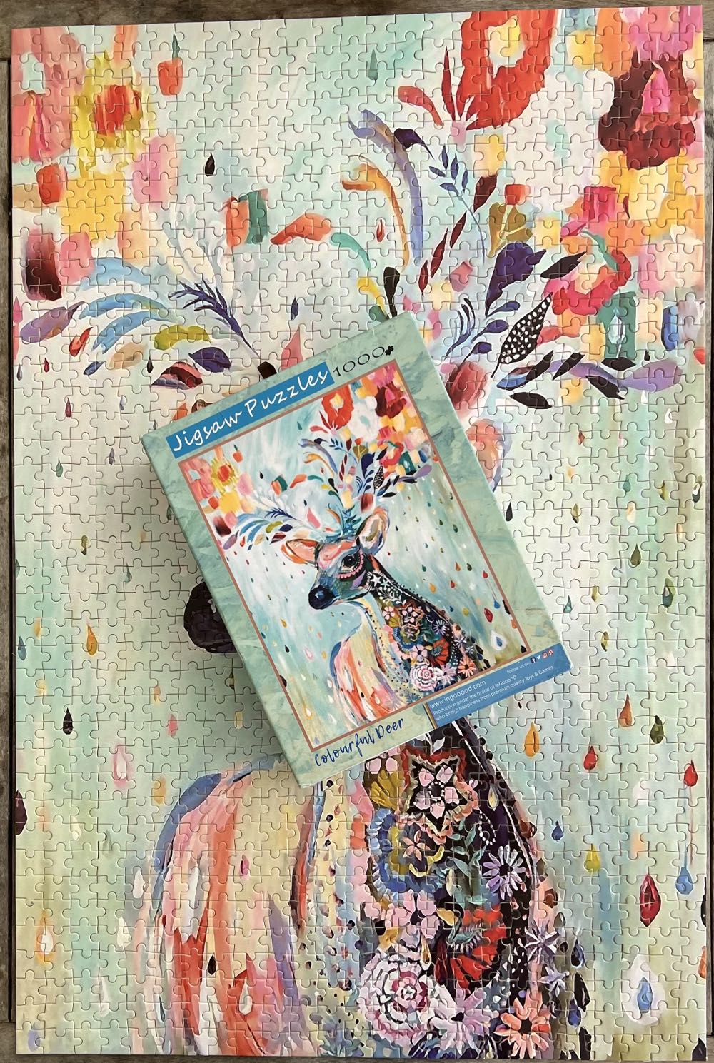 Colourful Deer - Ingoood puzzle collectible - Main Image 4