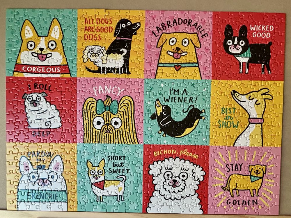 All Dogs Are Good Dogs- GONE - Badge Bomb LLC puzzle collectible [Barcode 653753260520] - Main Image 2
